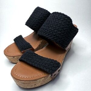 Wedge Sandals Size 8.5 — Boho Chic Comfort Spring-Summer Shoes